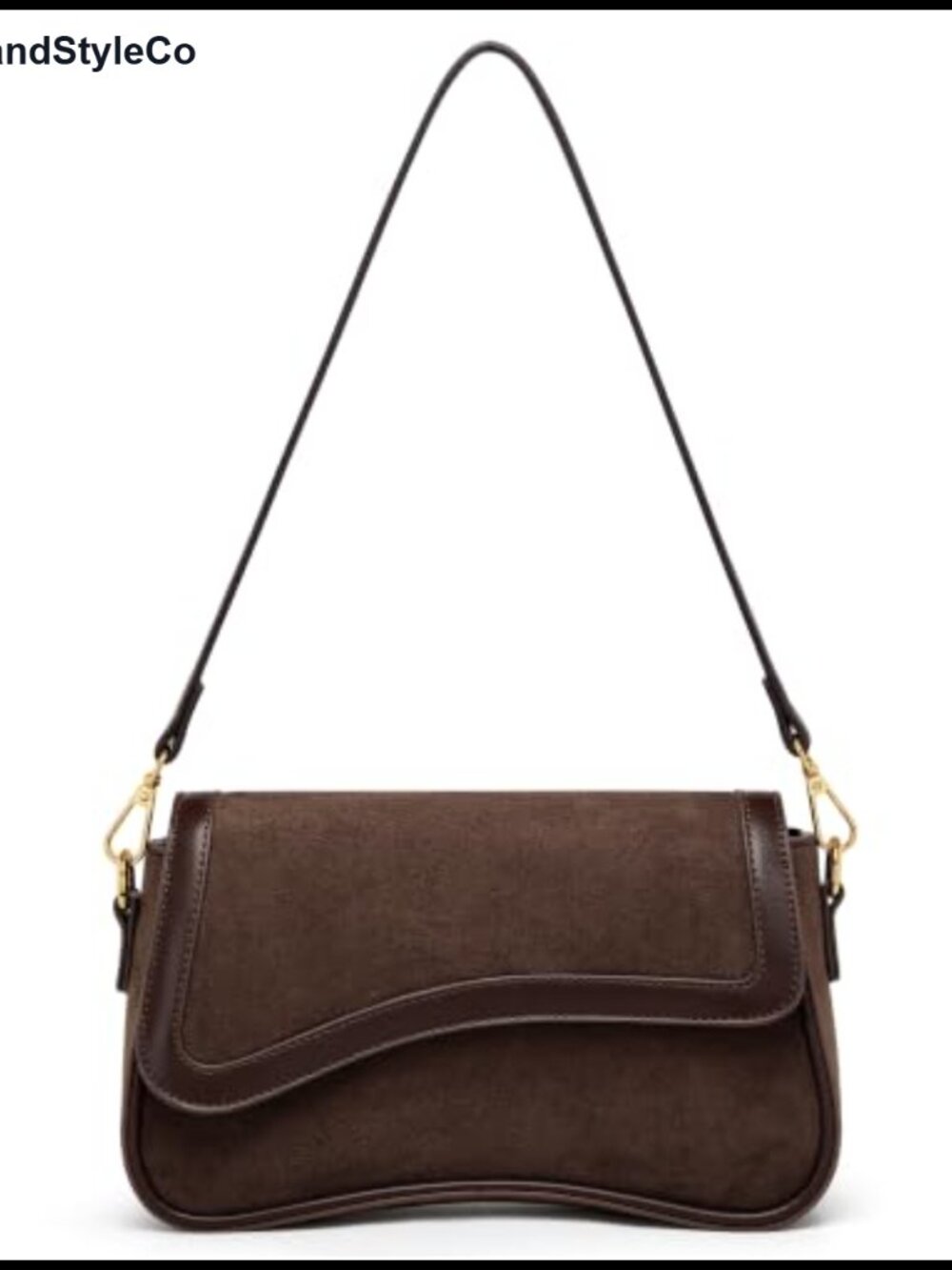 Hobo Shoulder Bag Mini Clutch Crossbody PU Leather Women Cute Purse